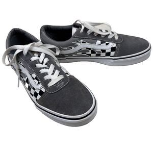 Vans Old Skool Youth 6.0 Suede Black White Sneakers 500714 Low Top Kids Shoes